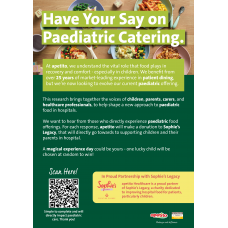 Healthcare Paediatrics Survey Flyer (A5)