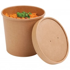 Hot2Go Soup Pot & Lid (500 Pots & 500 Lids)